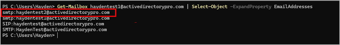 Check Alias powershell
