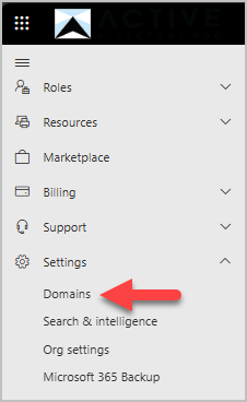 settings domain