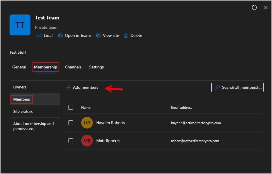 select membership tap