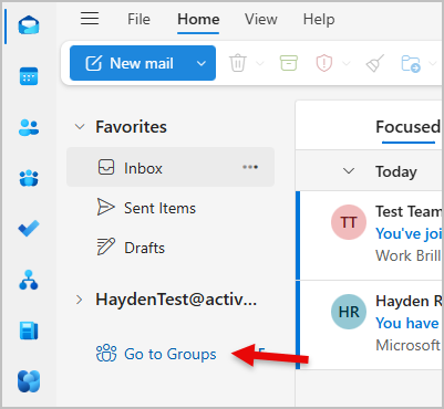 outlook groups