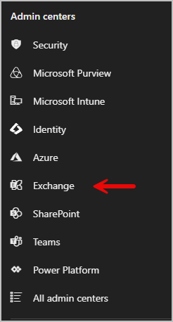 exchange admin center