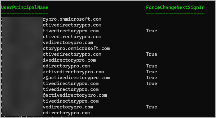 check status for all users