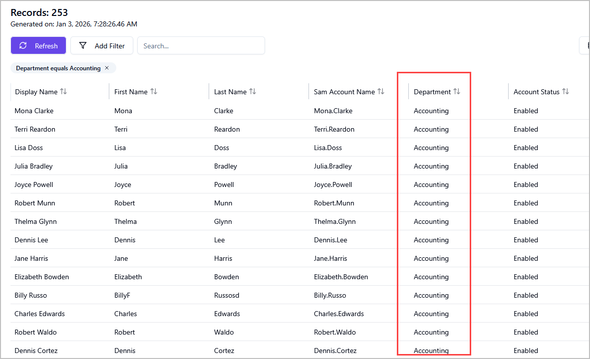 filter example of ad users