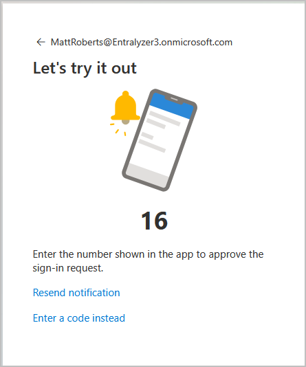 microsoft authenticator app number