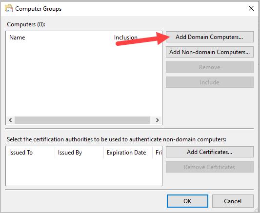 add domain computers