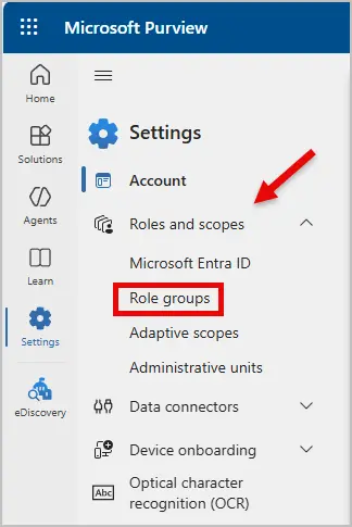 roles and scopes