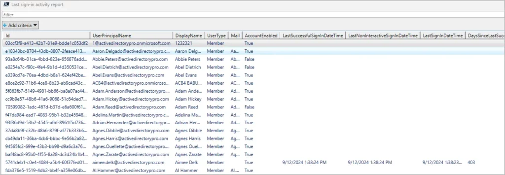 powershell out grideview