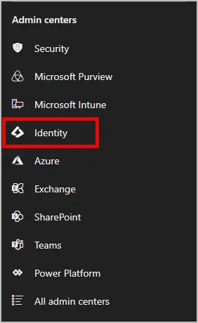 entra admin center